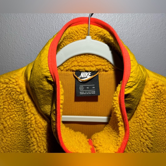 Nike Sportswear Sherpa Fleece Vest Size XL [CD3142-727] Colorblock Mens NWT - Picture 4 of 5